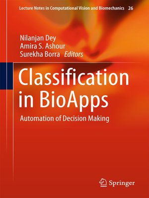 cover image of Classification in BioApps